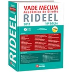 Ficha técnica e caractérísticas do produto Livro - Vade Mecum : Acadêmico de Direito - Rideel 2012 - 14°Edição