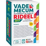 Livro - Vade Mecum Acadêmico de Direito Rideel-2017