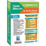 Ficha técnica e caractérísticas do produto Livro - Vade Mecum Compacto de Direito Rideel 8ª Edição - 2º Semestre 2014