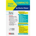 Ficha técnica e caractérísticas do produto Livro - Vade Mecum Compacto de Direito Rideel