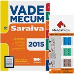 Ficha técnica e caractérísticas do produto Livro - Vade Mecum Saraiva Tradicional - 2015 + Etiquetas Jurídicas Vade Mecum 20x1 ao 25x1 - Marca Fácil