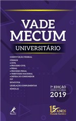 Ficha técnica e caractérísticas do produto Livro - VADE MECUM UNIVERSITÁRIO