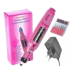 Ficha técnica e caractérísticas do produto Lixa de unha para manicure salao de beleza cor rosa diversos acessorios