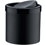 Ficha técnica e caractérísticas do produto Lixeira 5 Litros com Tampa Basculante - Cesto de Lixo Preto