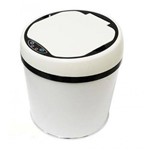 Ficha técnica e caractérísticas do produto Lixeira Automática Inox Sensor 06 Litros Branca - Westing