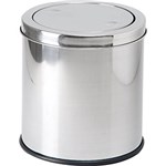 Ficha técnica e caractérísticas do produto Lixeira em Aço Inox com Tampa Basculante 5 Litros - La Cuisine