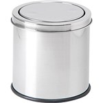 Ficha técnica e caractérísticas do produto Lixeira em Aço Inox com Tampa Basculante 3 Litros - La Cuisine