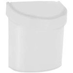 Ficha técnica e caractérísticas do produto Lixeira para Pia Retrô Top Trash Bin Branco 15 Cm - Branco