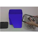 Ficha técnica e caractérísticas do produto Lixeira para Reciclagem 25 Litros com Tampa - Azul