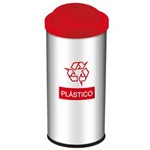 Ficha técnica e caractérísticas do produto Lixeira Seletiva Brinox 3100/206 Plástico Vermelha - 40,5 L