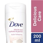 Ficha técnica e caractérísticas do produto Loção Hidratante Dove Delicious Care Leite de Coco e Pétalas de Jasmim