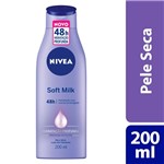 Ficha técnica e caractérísticas do produto Loção Nivea Soft Milk para Pele Seca 200ml
