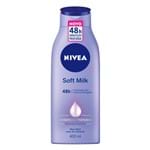 Ficha técnica e caractérísticas do produto Loção Nivea Soft Milk para Pele Seca com 400ml