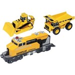Ficha técnica e caractérísticas do produto Locomotiva DTC Cat Construction Express, Amarelo
