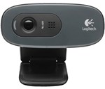 Ficha técnica e caractérísticas do produto Logitech C270 Webcam HD 720P USB Cinza