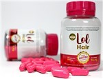 LOL Hair - Suplemento de Vitaminas para Cabelos e Unhas - 60 Cápsulas - BIOTINA