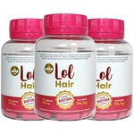 Ficha técnica e caractérísticas do produto Lol Hair - Suplemento Para Cabelos, Unhas E Pele - Hair Skin Nail Com Biotina