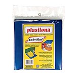 Ficha técnica e caractérísticas do produto Lona Plástica 4 X 4 M Azul Plasitap Plasitap