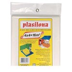 Ficha técnica e caractérísticas do produto Lona Plástica 4 X 4 M Transparente Plasitap Plasitap