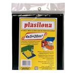 Ficha técnica e caractérísticas do produto Lona plástica 4 x 5 m preta Plasitap
