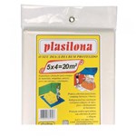 Ficha técnica e caractérísticas do produto Lona Plástica 5 X 4 M Transparente Plasitap