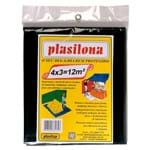 Ficha técnica e caractérísticas do produto Lona Plástica Pinte Fácil 4 X 3 M Preta Plasitap Plasitap