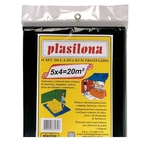 Ficha técnica e caractérísticas do produto Lona Plástica Plasilona Fácil 5 X 4 M Preta Plasitap