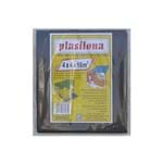 Ficha técnica e caractérísticas do produto Lona Plástica Preta 4X4m Plasilona