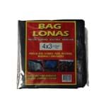 Ficha técnica e caractérísticas do produto Lona Plástica Preta 4x3m Brasil Bag