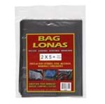 Ficha técnica e caractérísticas do produto Lona Plástica Preta 2x5m Brasil Bag