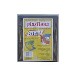 Ficha técnica e caractérísticas do produto Lona Plástica Preta 3x2m Plasilona