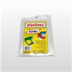Ficha técnica e caractérísticas do produto Lona Plástica 3x3 9m² Transparente Plasitap - PLASITAP
