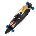 Ficha técnica e caractérísticas do produto Longboard Skate Abec 9 Completo Rolamento Shape Rodas Modelo B (SKT-9)