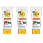 Ficha técnica e caractérísticas do produto Loreal Protetor Solar Facial Fps30 50g (Kit C/03)