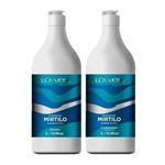 Ficha técnica e caractérísticas do produto Lowell Extrato de Mirtilo Kit 2 Shampoos 1 Condicionador 1l