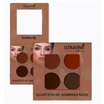 Ficha técnica e caractérísticas do produto Ludurana Quarteto de Sombras Nude 04