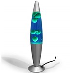 Ficha técnica e caractérísticas do produto Luminária/Abajur - Lava Lamp/Lava Motion - Verde com Líquido Azul - 34 Cm - 110 V