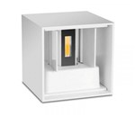 Ficha técnica e caractérísticas do produto Luminária Arandela LED 12W Branco Quente Cubo - Brand