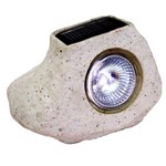 Ficha técnica e caractérísticas do produto Luminária Balizadora Solar Tipo Pedra com Led - DNI612 - KEY WEST