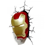 Ficha técnica e caractérísticas do produto Luminária 3D Light FX Máscara Homem de Ferro - Marvel