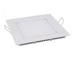 Ficha técnica e caractérísticas do produto Luminária de LED Embutir 6W Quadrada Branco 12cm Frio