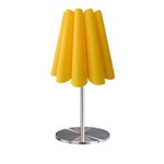Ficha técnica e caractérísticas do produto Luminária de Pedestal Daisy Amarelo 60cm com Base em Alumínio Avelis