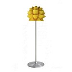 Ficha técnica e caractérísticas do produto Luminária de Pedestal Lotus Amarelo 1,60m com Base em Alumínio Avelis - Bivolt
