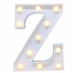 Ficha técnica e caractérísticas do produto Luminária Decorativa Letra Luminosa Led 3D - Letra Z