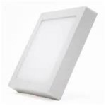 Ficha técnica e caractérísticas do produto Luminária LED 12W Quadrada SOBREPOR - Branco Frio - Bivolt
