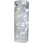Ficha técnica e caractérísticas do produto Luminária LED Silver Dust Cilindro Christmas Traditions Prata