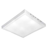 Ficha técnica e caractérísticas do produto Luminária Painel Plafon Led Sobrepor 60X60 Branco Quente