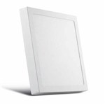 Plafon Led de Sobrepor 25w Quadrado 30x30 Branco Quente – Cl