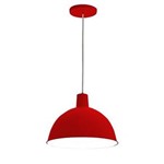 Ficha técnica e caractérísticas do produto Luminária Pendente Taschibra Design TD 821 Bivolt Vermelho