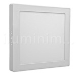 Ficha técnica e caractérísticas do produto Luminária Plafon 18w LED Sobrepor Branco Frio